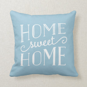 Hogar Dulce Hogar Tiras Tipográficas Almohada Acen