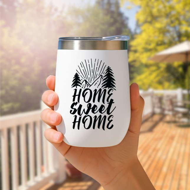 Hogar dulce hogar Viaje Mug Insultado (Subido por el creador)