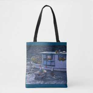 "Hogar en el agua" Bolsa de Tote