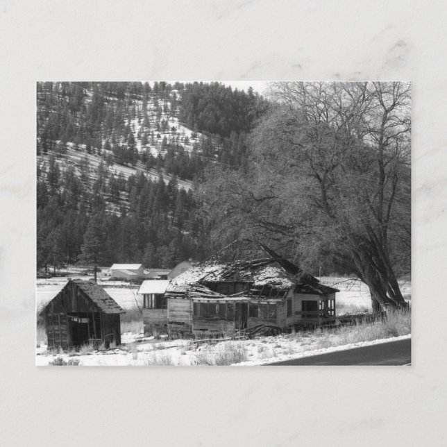 Hogar en la postal de Ochocos (Anverso)