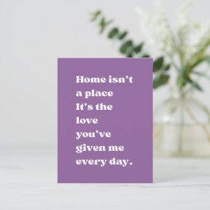 Hogar es Amor Tarjeta de Abuela conmovedora