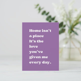 Hogar es Amor Tarjeta de Abuela conmovedora