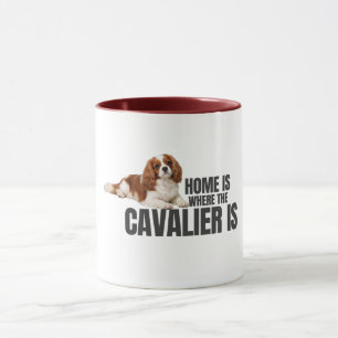 Hogar es donde está el Cavalier Taza
