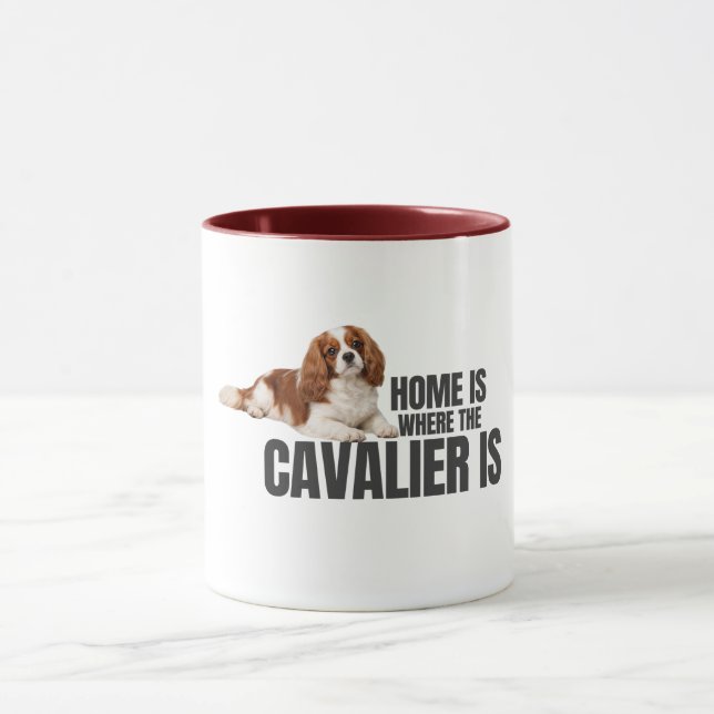 Hogar es donde está el Cavalier Taza (Centro)