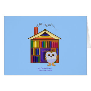 ¡Hogar ideal - biblioteca!