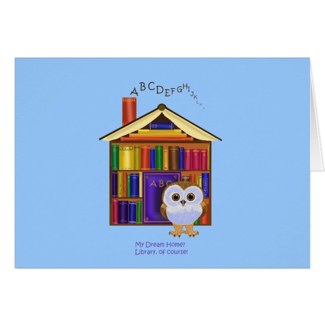 ¡Hogar ideal - biblioteca! (Anverso (Horizontal))