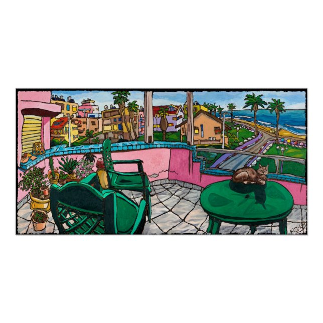 Hogar junto al mar, Jonathan Kis-Lev Poster (Anverso)
