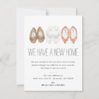 Hogar nuevo de Sleepers | Tarjeta de Invitación mó