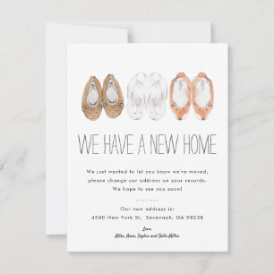 Hogar nuevo de Sleepers Tarjeta de Invitación mó