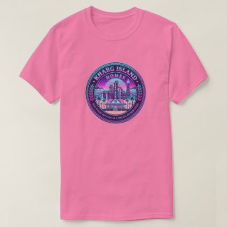 Hogares de la isla de Kharg Irán Camiseta rosa Vap