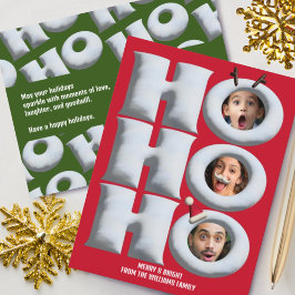 ¡HOHOHO! Crea tu propia tarjeta de vacaciones!