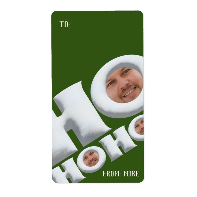 ¡HOHOHO! Papá gracioso se enfrenta a pegatinas de  (Frente)