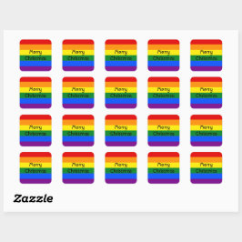 hoja de 20 pegatinas arcoiris