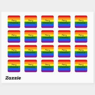 hoja de 20 pegatinas arcoiris
