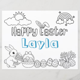 Hoja de actividad personalizada de coloración de P