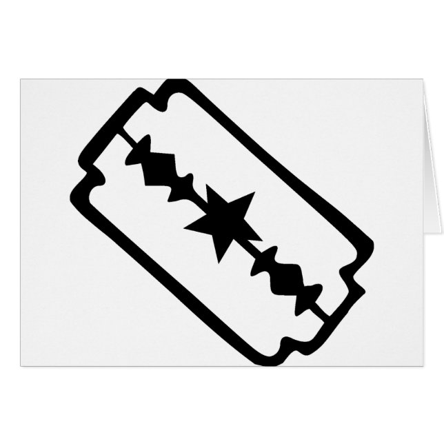 Hoja de afeitar (Anverso (Horizontal))