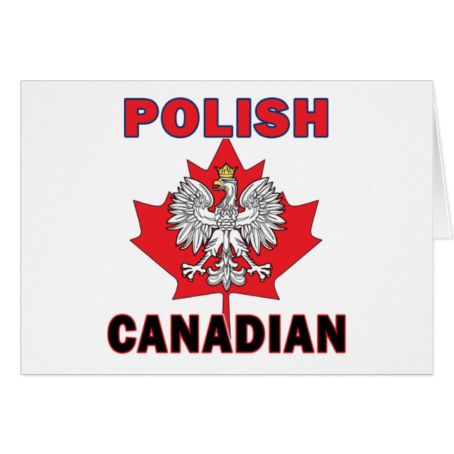 Hoja de águila canadiense polaca (Anverso (Horizontal))