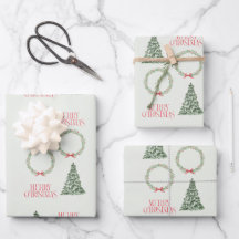 Hoja de ajuste de árbol de Navidad