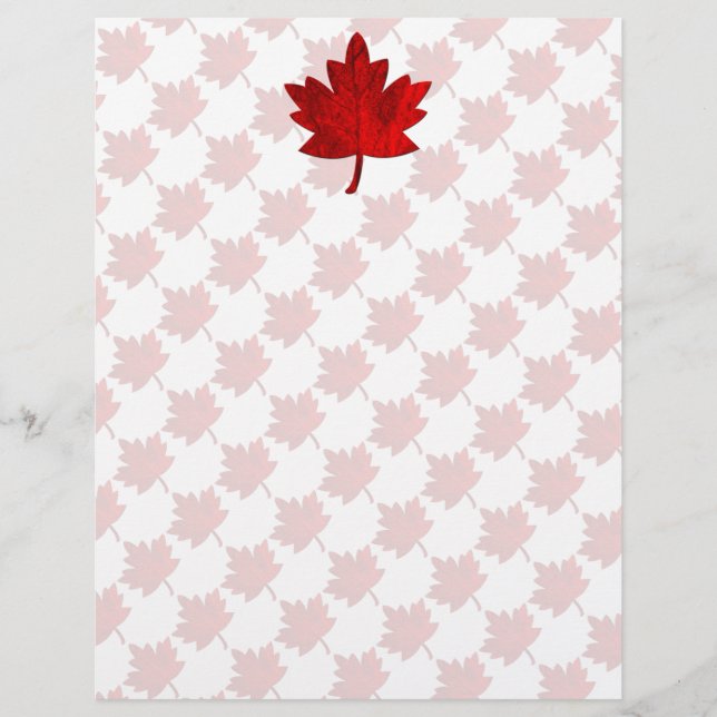 Hoja de arce de Canadá por Shirley Taylor (Anverso)