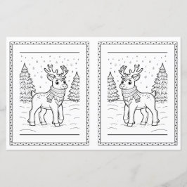 Hoja De Colores De navidades Para Niños