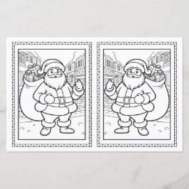 Hoja De Colores De navidades Para Niños