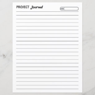 Hoja de diario de proyecto