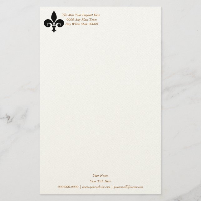 Hoja de estantería de Miss America Style Fleur Di  (Anverso)