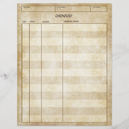 Hoja de genealogía con aspecto antiguo