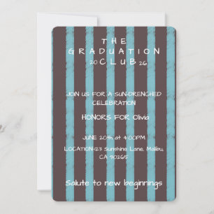 Hoja de Invitación del "Club de Graduación"