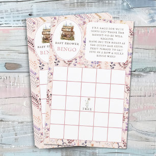 Hoja de juegos de libros con "Bingo Regalo" para b