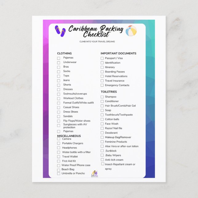 Hoja de lista de embalaje (Frente)