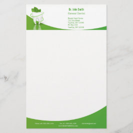 Hoja de menta medicinal dental - Papelería