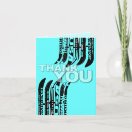 Hoja de Nieve para Esquiar de Tarjetas