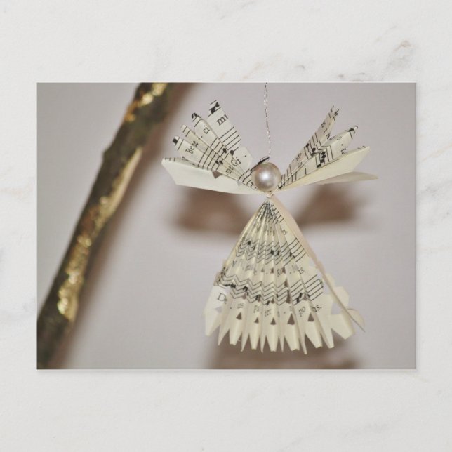 Hoja de notas de música Navidades Angel Pearl (Anverso)