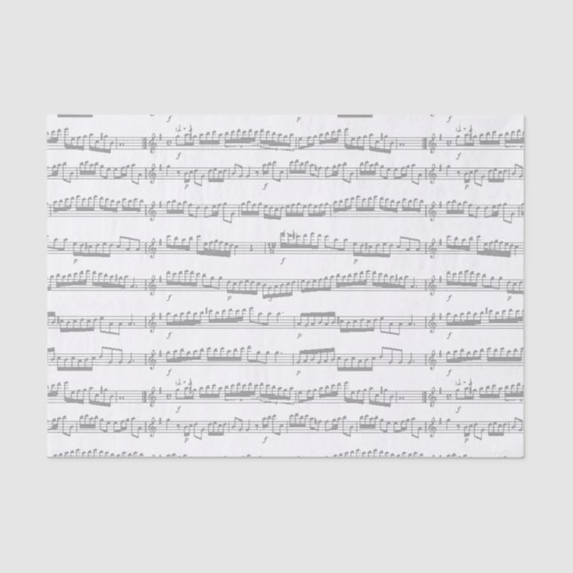 hoja de notas de papel tisular gris oscuro y blanc (Anverso)