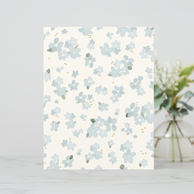 Hoja de papel (Anverso de pie)