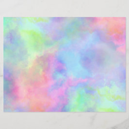 hoja de papel con salpicadura de acuarela opal