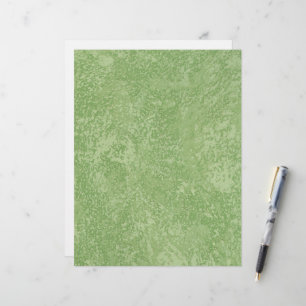 Hoja de papel de acabado falso verde Marmorino
