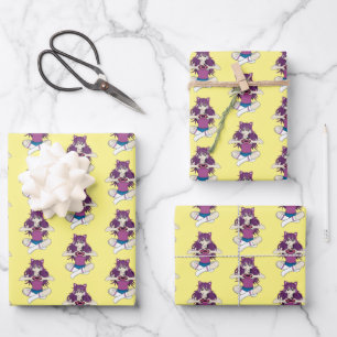 Hoja de papel de ajuste de Chica de videojuegos an