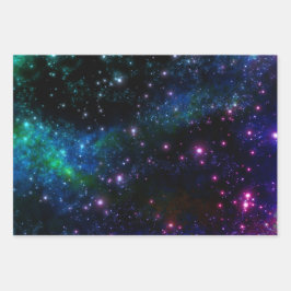 Hoja de papel de ajuste de galaxia mixta