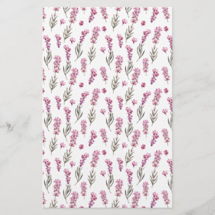 Hoja de papel de ajuste de jabón Lavendar
