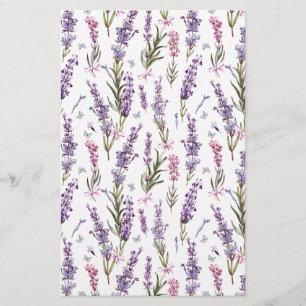 Hoja de papel de ajuste de jabón Lavendar