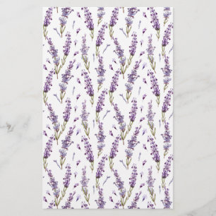 Hoja de papel de ajuste de jabón Lavendar