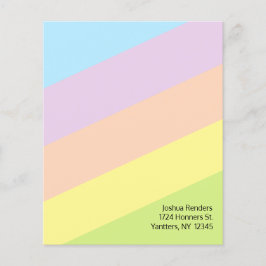 Hoja de papel de color bonito