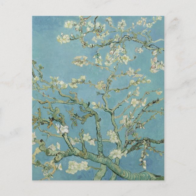 Hoja de papel de cuadernillo con flores de árbol V (Anverso)