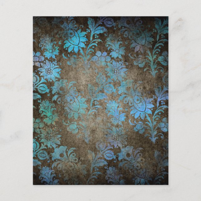 Hoja de papel de cuaderno gótico de época victoria (Anverso)