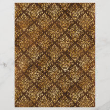 Hoja de papel de espellcaster Burgundy y Gold Scra