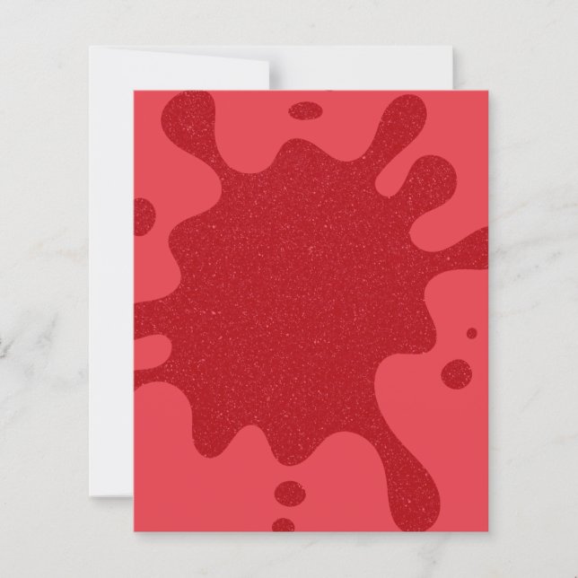 Hoja de papel de hueso rojo de tomate de personali (Anverso)