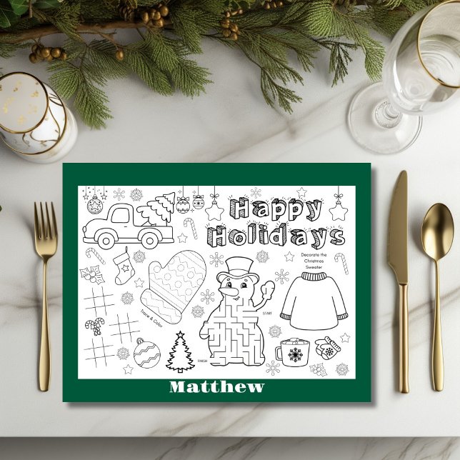 Hoja de papel de la actividad de los Navidades per (Subido por el creador)