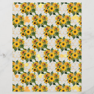 Hoja de papel de la hoja de cálculo de abeja de gi